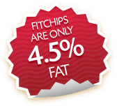 FitChips are only 4.5% fat